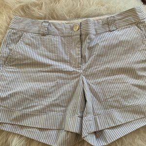 J.Crew Shorts Striped Print Size 6